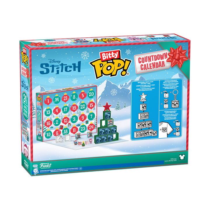 Funko Disney Lilo & Stitch Holiday Advent Calendar Bitty Pop! Vinyl Figure