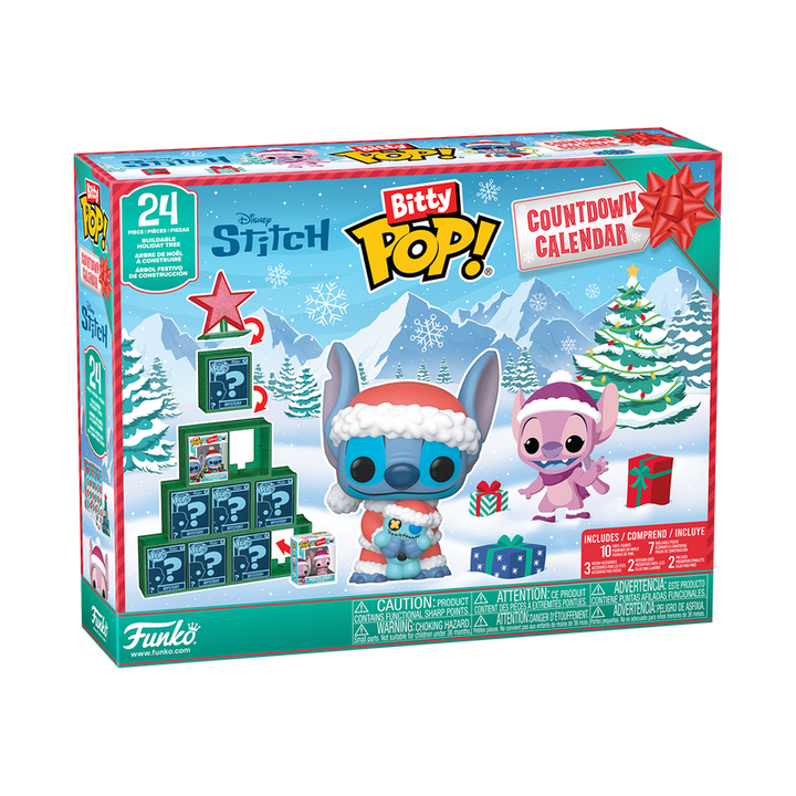 Funko Disney Lilo & Stitch Holiday Advent Calendar Bitty Pop! Vinyl Figure