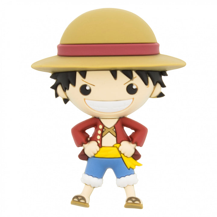 Toei One Piece Luffy 3D Foam Magnet