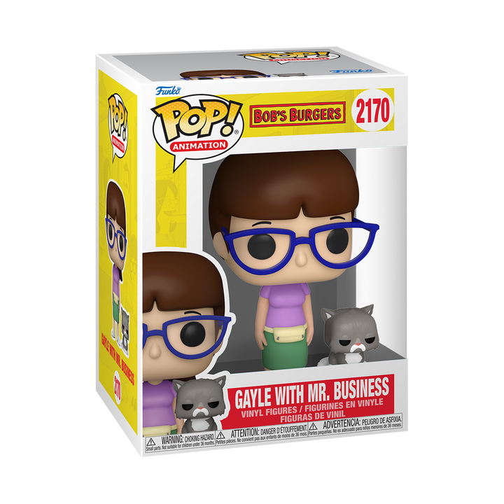 Funko Bob's Burgers Gale with Mr. Business Pop! Vinyl Figure