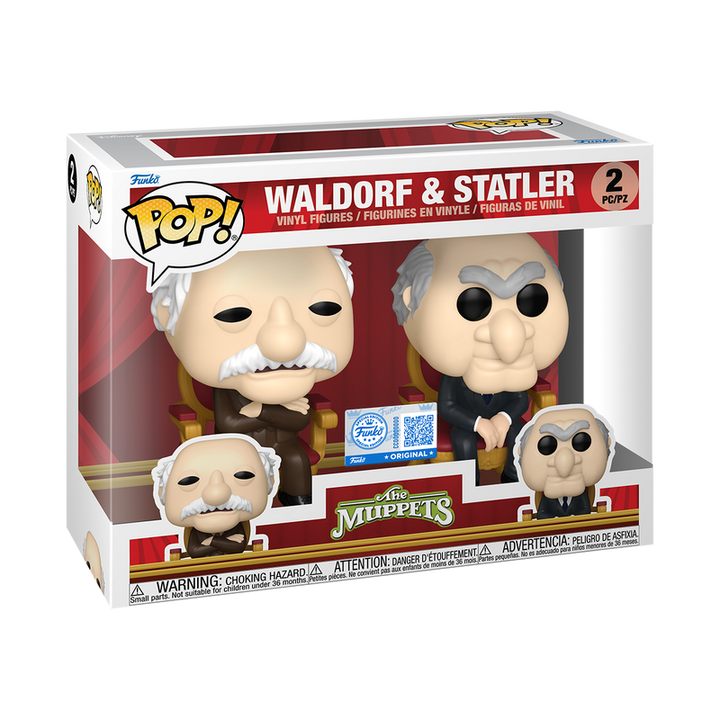 Funko Disney The Muppets Waldorf & Statler Pop! Vinyl Figure 2-Pack