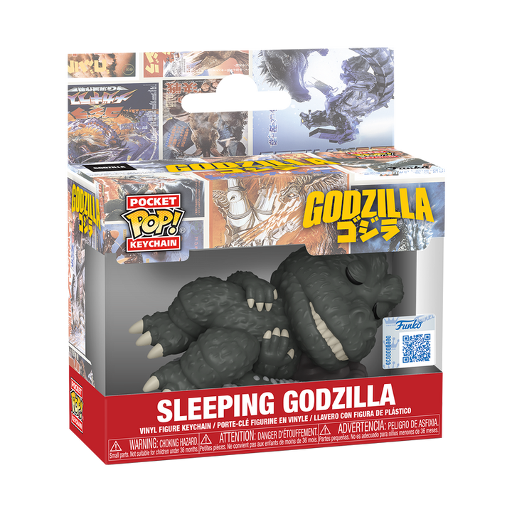 Funko Pocket Pop! Keychain Sleeping Godzilla