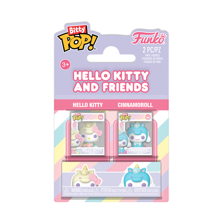 Funko Sanrio Hello Kitty & Cinnamoroll Bitty Pop! Vinyl Figure 2-Pack