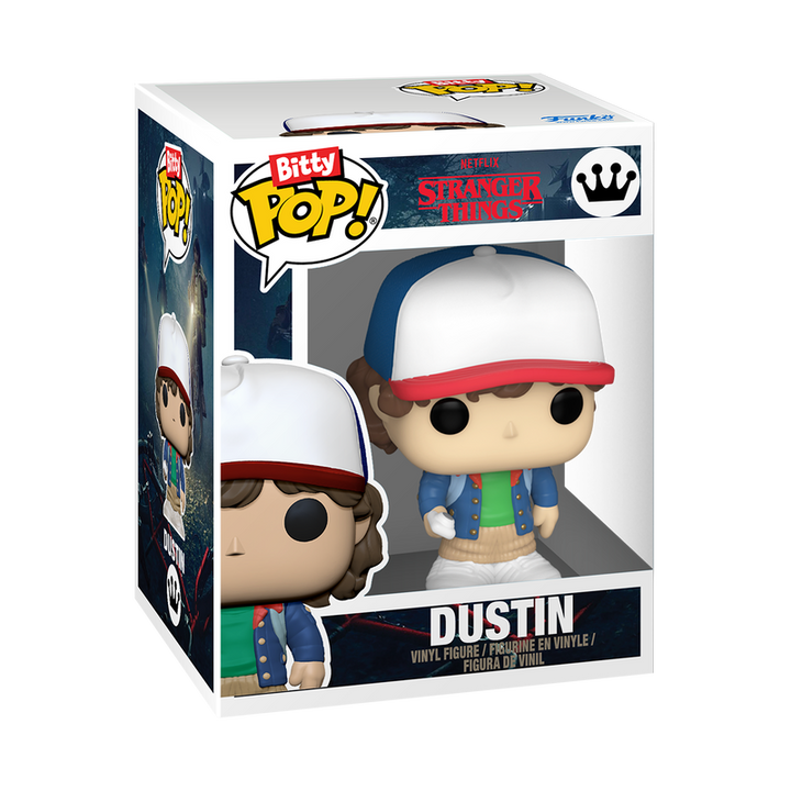 Funko Netflix Stranger Things Dustin & Mike Bitty Pop! Vinyl Figure 2-Pack