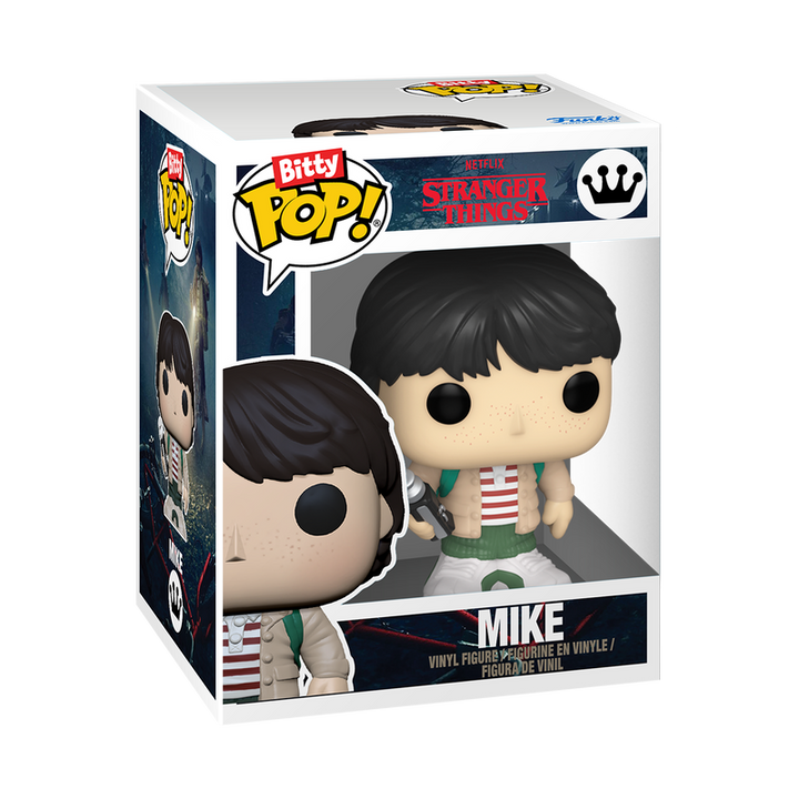 Funko Netflix Stranger Things Dustin & Mike Bitty Pop! Vinyl Figure 2-Pack
