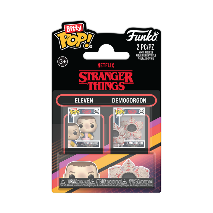 Funko Netflix Stranger Things Eleven Demogorgon Bitty Pop! Vinyl Figure 2-Pack