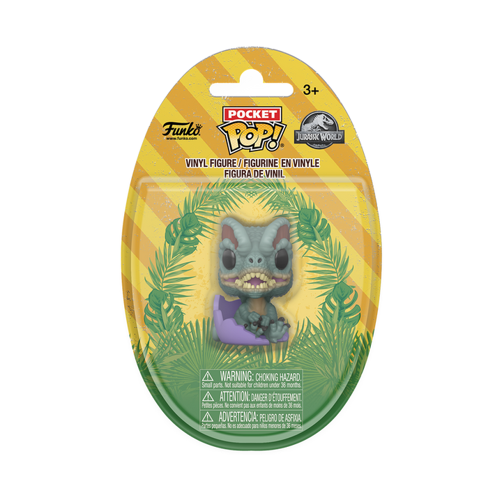 Funko Jurassic Park Dilophosaurus Hatchling (Egg) Pocket Pop! Vinyl Figure