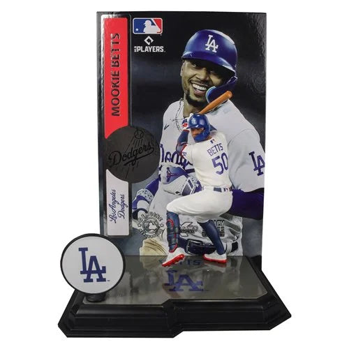 McFarlane MLB SportsPicks Los Angeles Dodgers Mookie Betts 7" Posed Figure