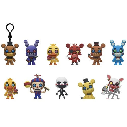 Five Night at Freddy's Series 1 3D Foam Bag Clip