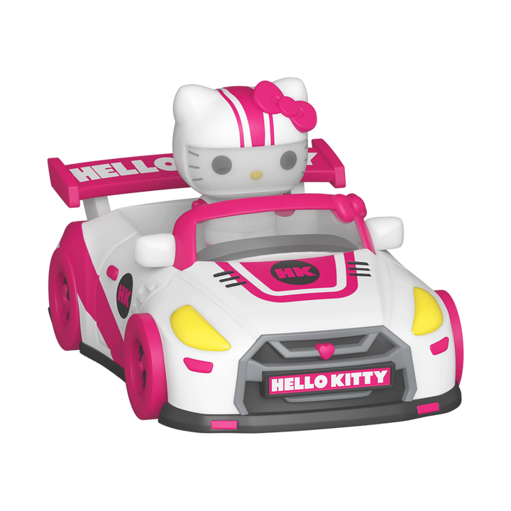 Funko Sanrio Hello Kitty in Racecar Bitty Pop! Rides Vinyl Figure
