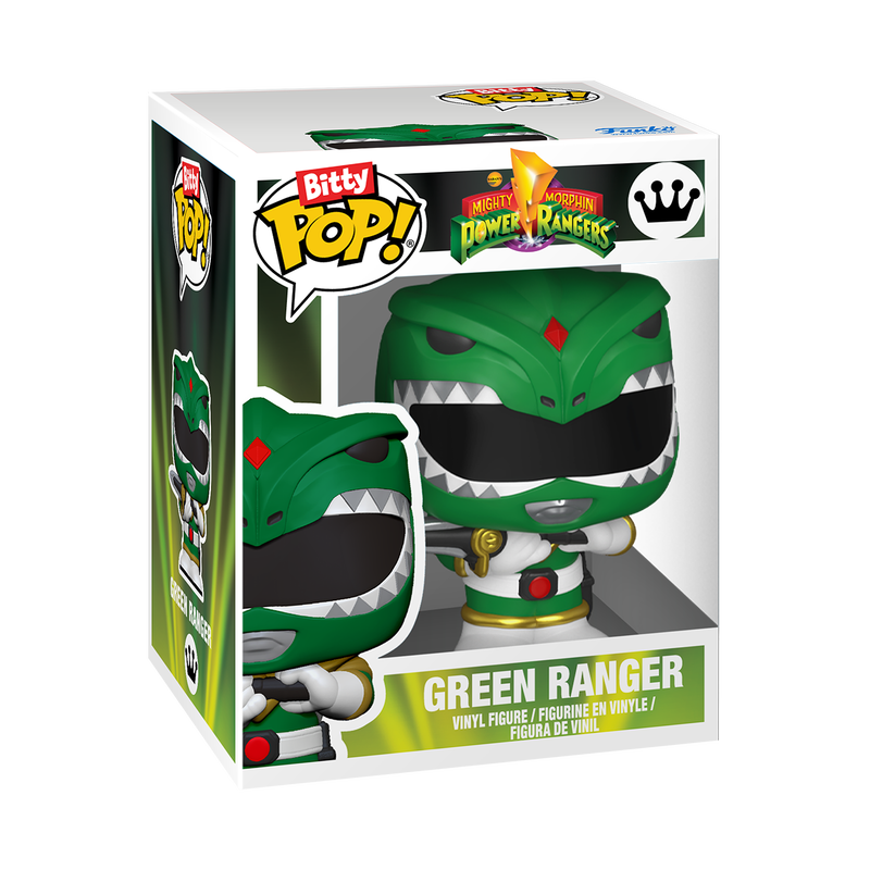 Funko Power Rangers Dragonzord with Green Ranger Bitty Bot Pop! Vinyl Figure