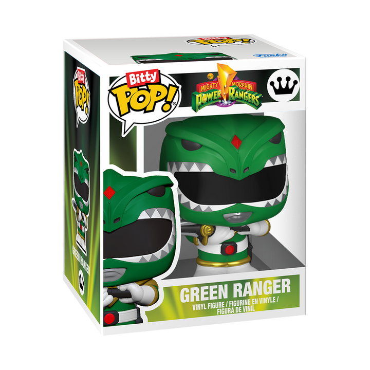 Funko Power Rangers Dragonzord with Green Ranger Bitty Bot Pop! Vinyl Figure