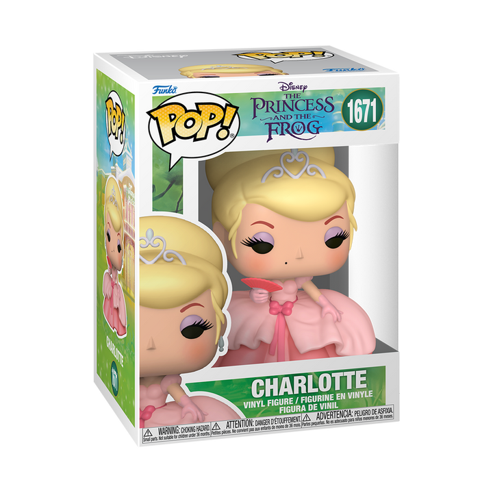 Funko Disney Princess and the Frog Charlotte Pop! Vinyl Figure