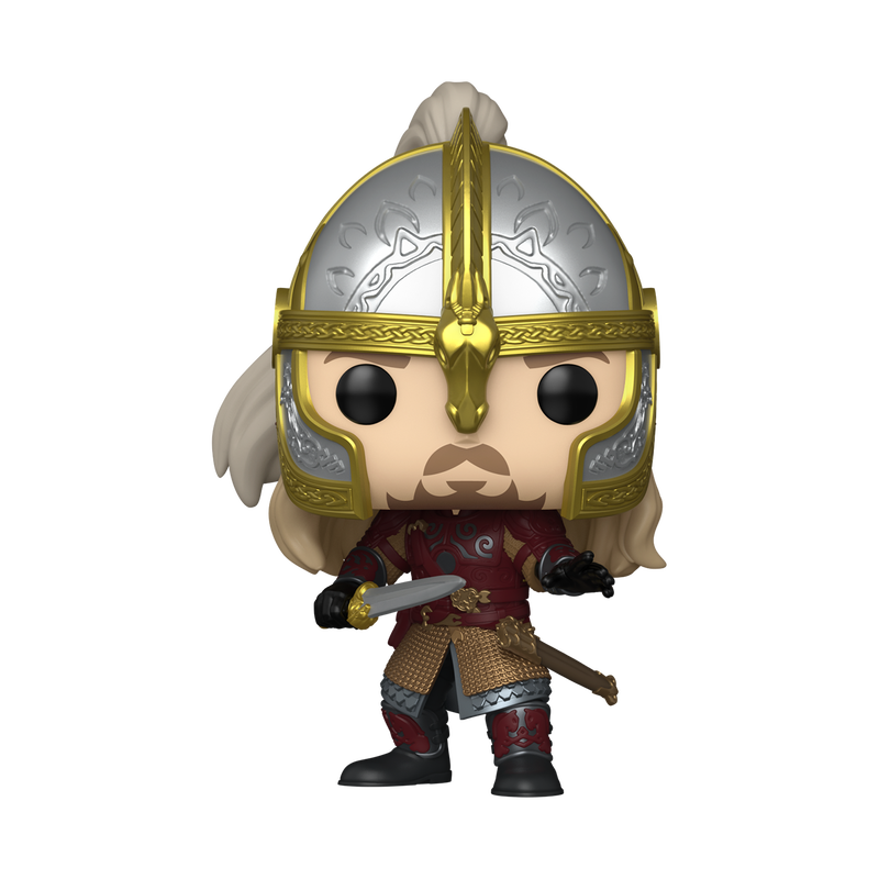 Funko Pop! vinyl figure of a warrior with armor and helmet on a white background
