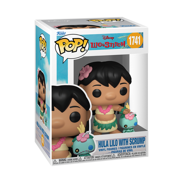 Funko Disney Lilo & Stitch Hula Lilo w/Scrump Pop! Vinyl Figure