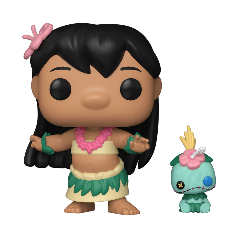 Funko Disney Lilo & Stitch Hula Lilo w/Scrump Pop! Vinyl Figure