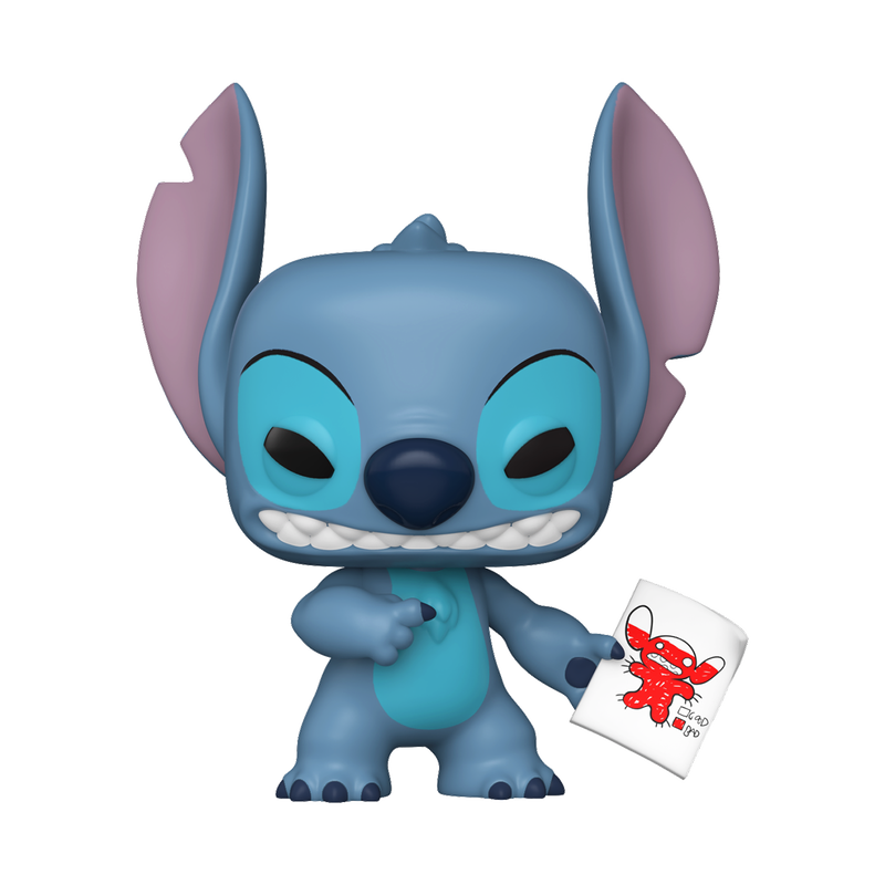 Funko Disney Lilo & Stitch with Mood Chart Angry Chase Pop! Vinyl Figure