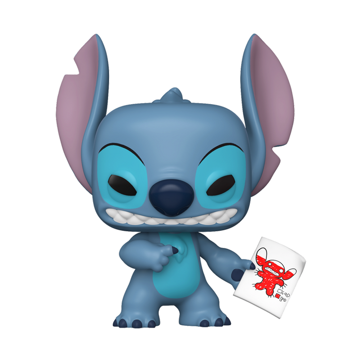 Funko Disney Lilo & Stitch with Mood Chart Angry Chase Pop! Vinyl Figure