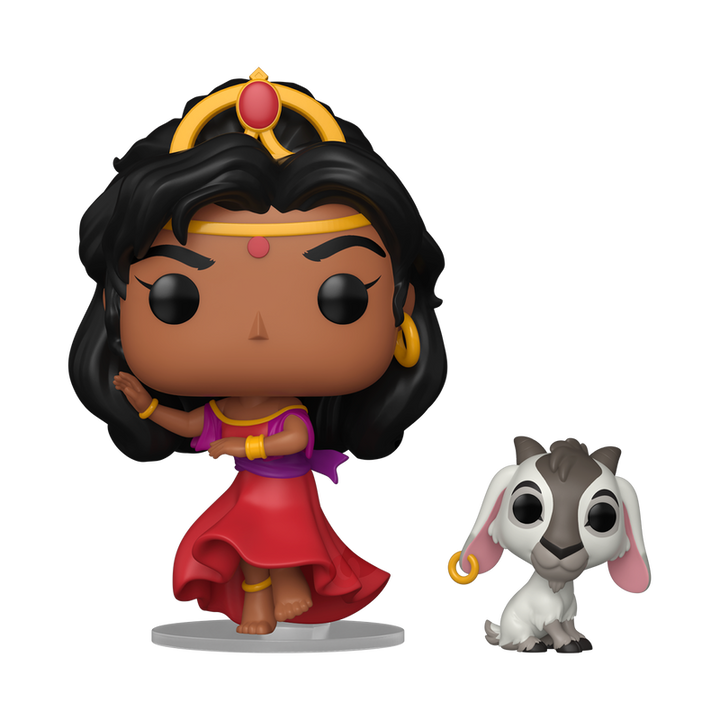 Funko Pop! vinyl figure of a princess with a small animal companion on a white background
