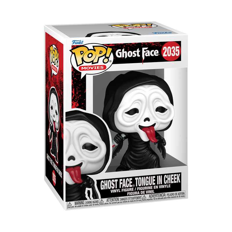 Funko Horror Ghost Face Tongue in Cheek Pop! Vinyl Figure