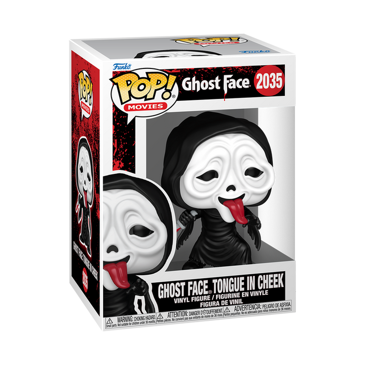 Funko Horror Ghost Face Tongue in Cheek Pop! Vinyl Figure