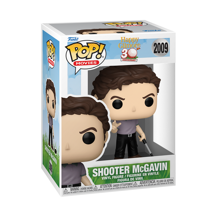 Funko Happy Gilmore 30th Anniversary Shooter McGavin Pop! Vinyl Figure
