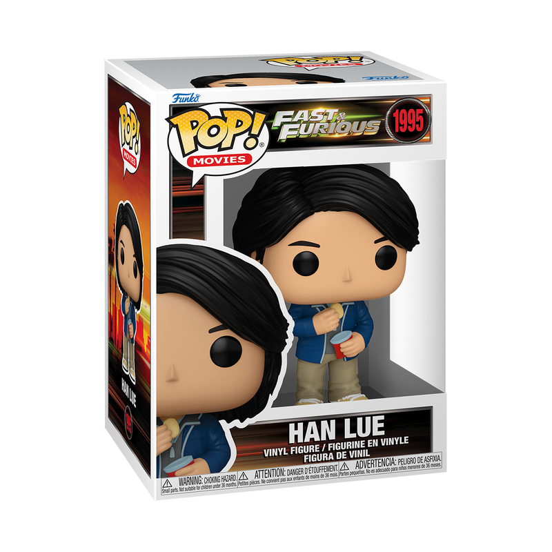 Funko Pop! Han Lue figure packaging from Fast & Furious series