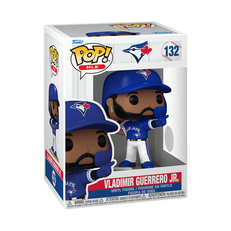 Funko MLB Toronto Blue Jays Vladimir Guerrero Jr. (Blue Uniform) Pop! Vinyl Figure