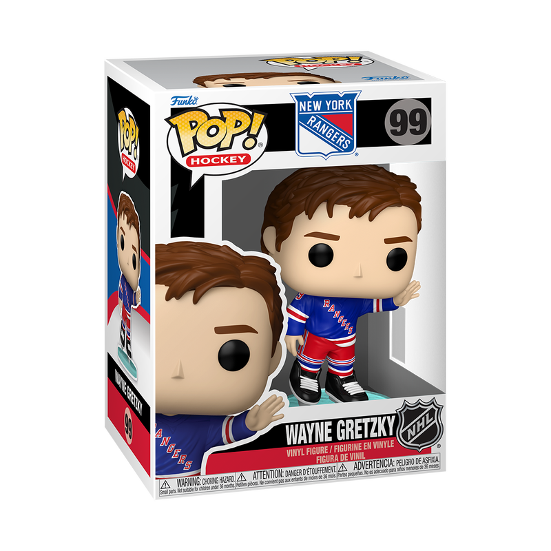 Funko NHL New York Rangers Wayne Gretzky (Farewell) Pop! Vinyl Figure