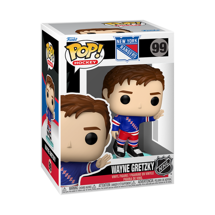 Funko NHL New York Rangers Wayne Gretzky (Farewell) Pop! Vinyl Figure