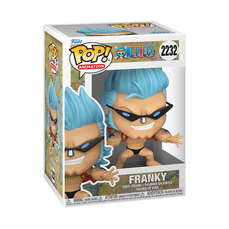 Funko Pop! vinyl figure packaging with character illustration and branding