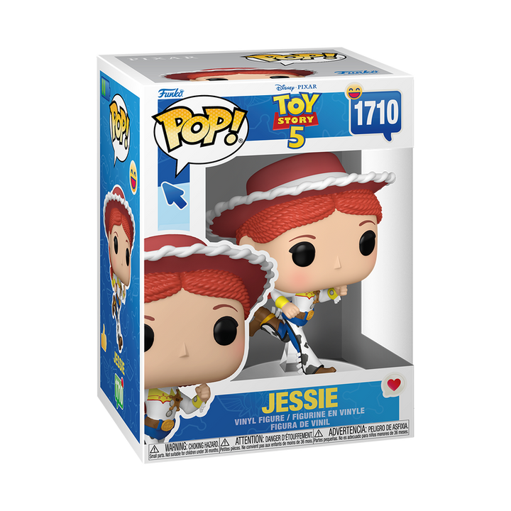 Funko Pop! Jessie figure packaging from Toy Story 5