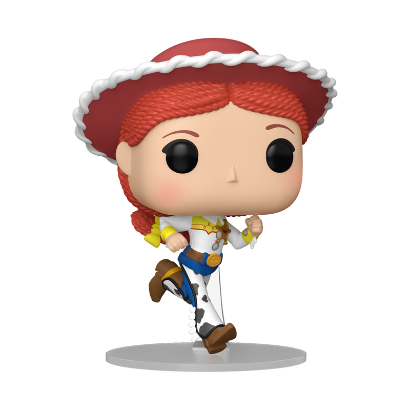 Funko Pop! vinyl figure of a character with red hair and cowboy outfit on a white background