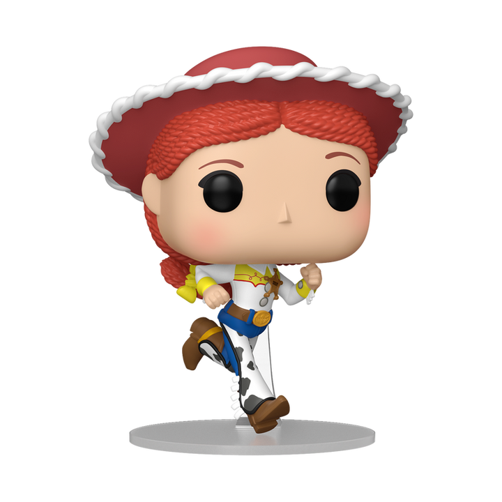 Funko Pop! vinyl figure of a character with red hair and cowboy outfit on a white background