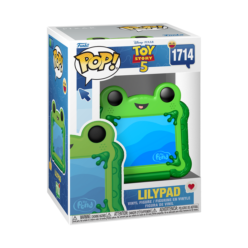 Funko Pop! packaging for Toy Story 5 figure of Lilypad