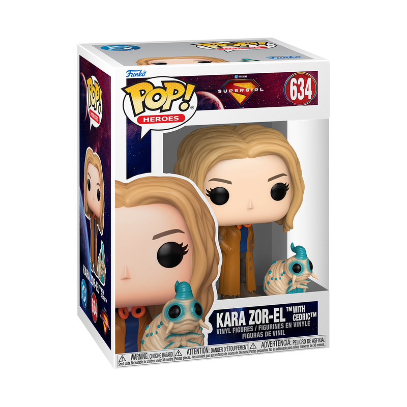 Funko DC Studios Supergirl Kara Zor-El with Cedric Pop! Vinyl Figure