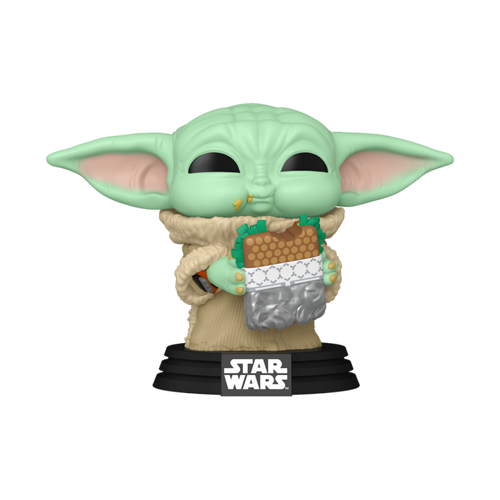 Funko Pop! vinyl figure of a character from Star Wars holding a honeycomb.