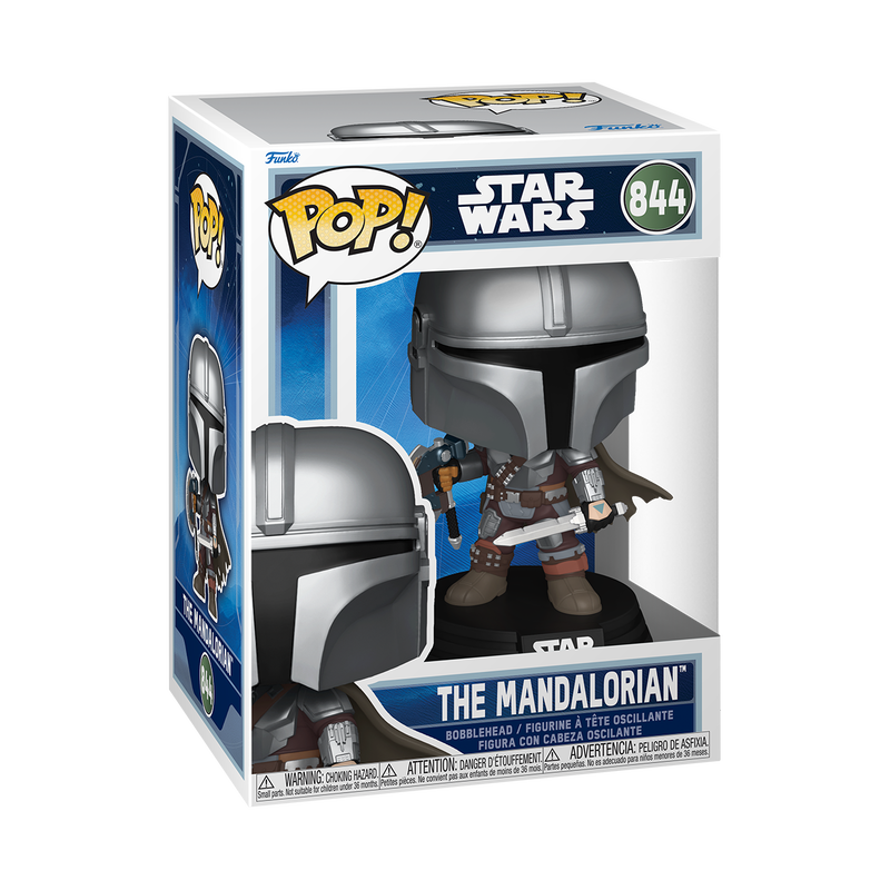 Funko Star Wars The Mandalorian and Grogu (Dual Wield) Pop! Vinyl Figure