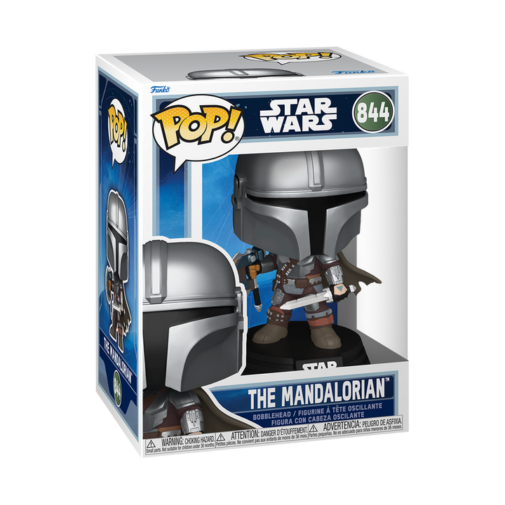 Funko Star Wars The Mandalorian and Grogu (Dual Wield) Pop! Vinyl Figure