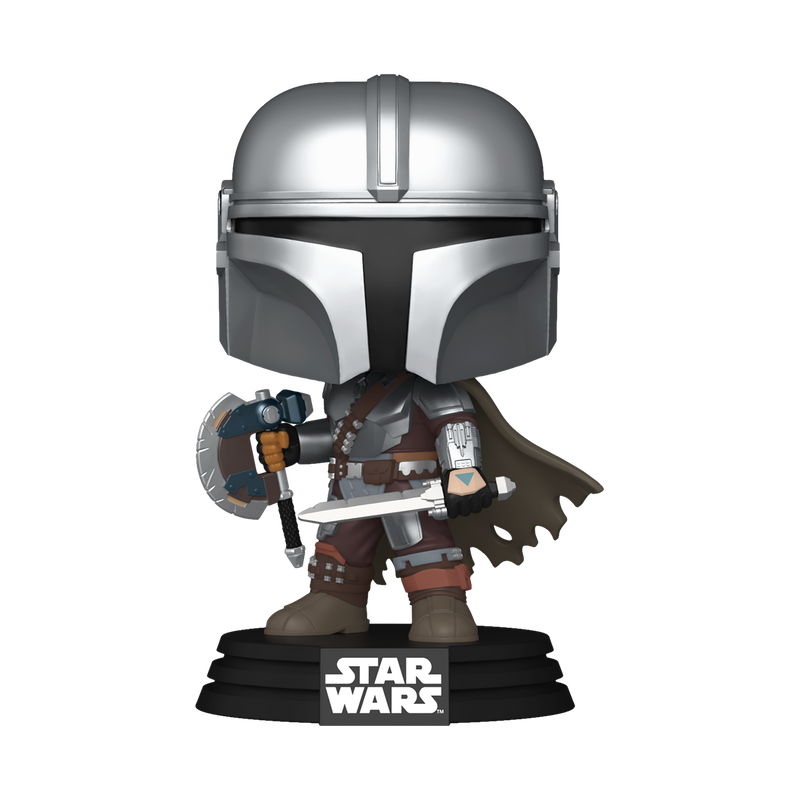 Funko Star Wars The Mandalorian and Grogu (Dual Wield) Pop! Vinyl Figure