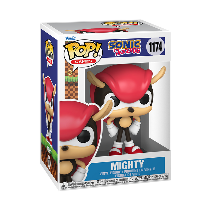 Funko Sonic the Hedgehog Mighty the Armadillo Pop! Vinyl Figure
