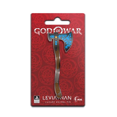 God of War Leviathan Axe Luxury Icon Pin