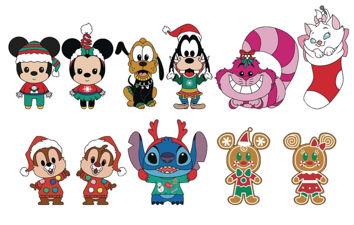 Disney Seasonal 3D Foam Bag Clip