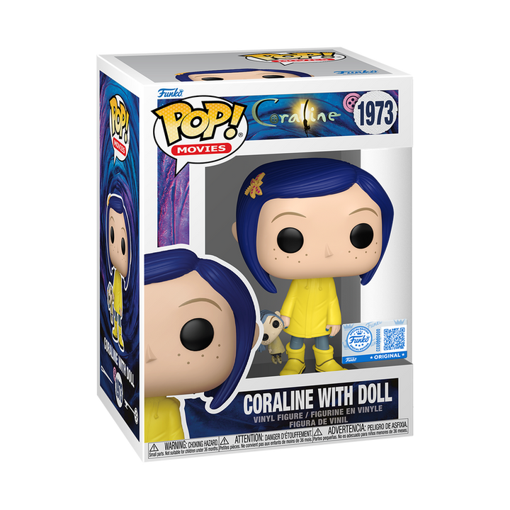 Funko Laika Coraline with Doll Exclusive Pop! Vinyl Figure