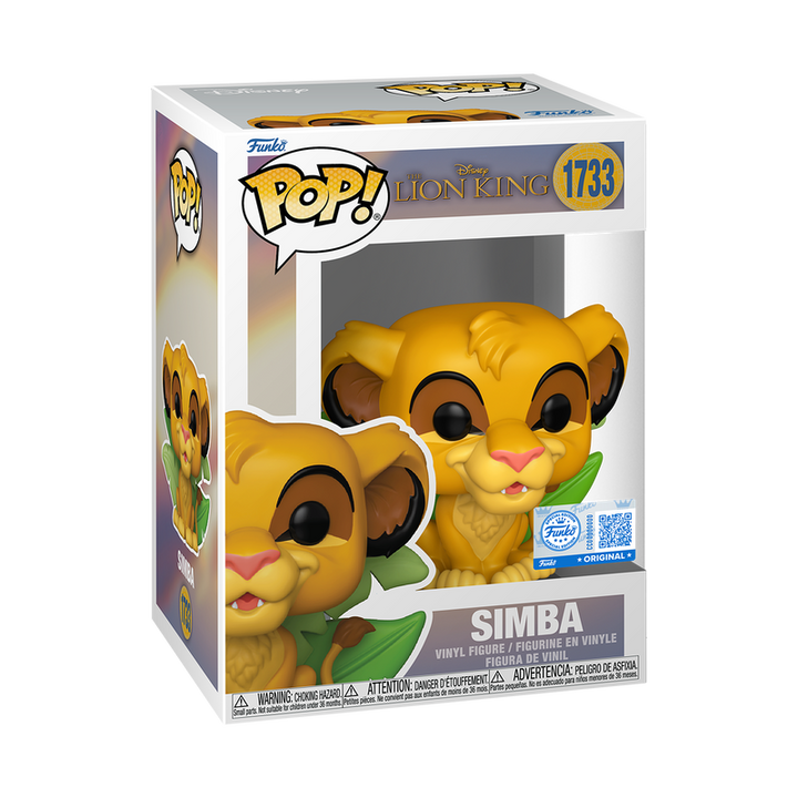 Funko Disney The Lion King Simba Exclusive Pop! Vinyl Figure
