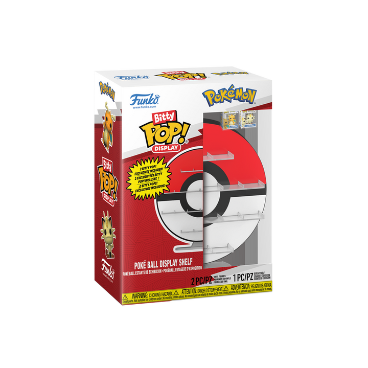 Funko Pokemon Poke Ball Bitty Pop! Display Shelf