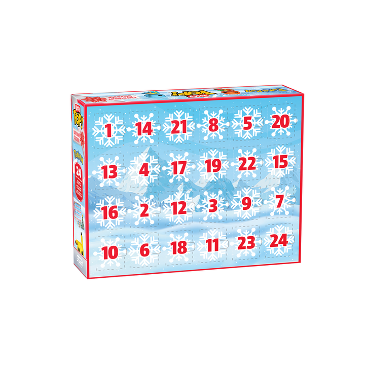 Funko Pokemon Holiday Advent 24 Day Countdown Calendar Bitty Pop! Vinyl Figure
