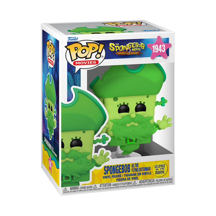 Funko Nickelodeon SpongeBob SquarePants as the Flying Dutchman Glow in the Dark Pop! Vinyl Figure