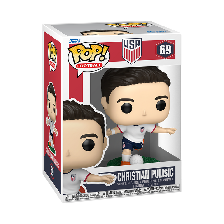 Funko Football Team USA Christian Pulisic Pop! Vinyl Figure