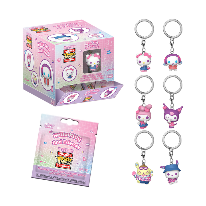Funko Pocket Pop! Keychain Mystery Blind Bag Sanrio Hello Kitty Y2K Digital Dream